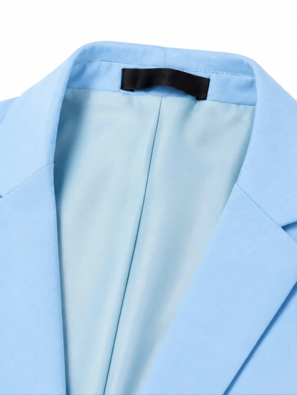 IYNNIJOY Men’s Sky Blue Blazer Size Small NWT 2 Button Suit Jacket Wedding Prom